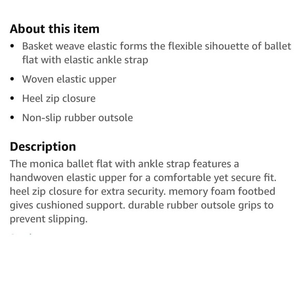 NIB Bernie Mev 39 7.5-8 Monica Ankle Strap Woven Comfort Ballet Flats Jean - Picture 9 of 10